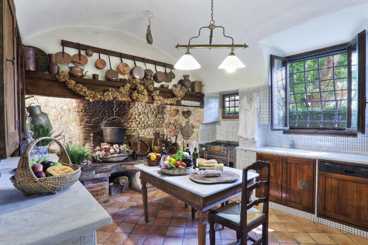 Charming Villa Marcialla Tavarnelle Val di Pesa Exterior foto